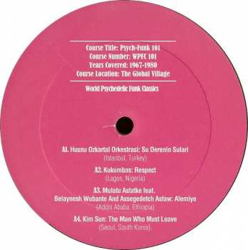 2LP Various: Psych Funk 101
