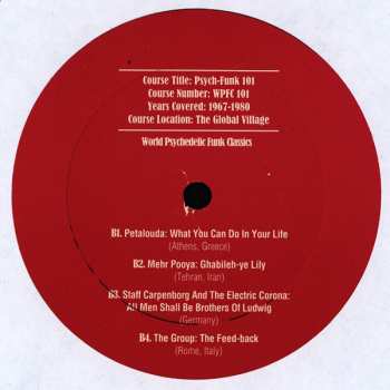 2LP Various: Psych Funk 101