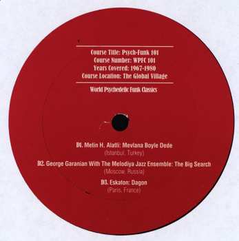 2LP Various: Psych Funk 101