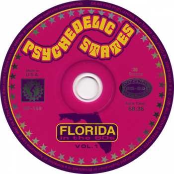 CD Various: Psychedelic States: Florida In The 60s Vol. 1