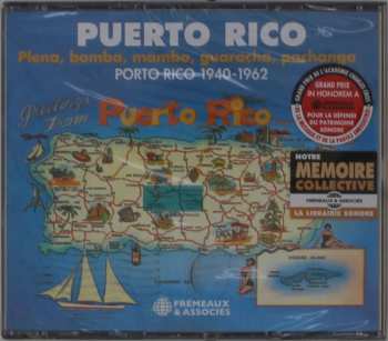 2CD Various: Puerto Rico: Plena, Bomba, Mambo, Guaracha, Pachanga, 1940-1962