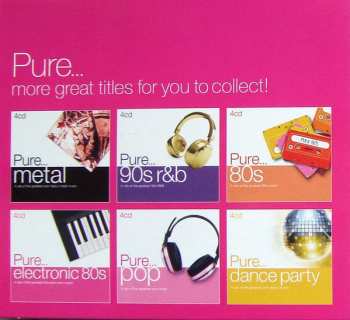 4CD Various: Pure... 80s Remixes