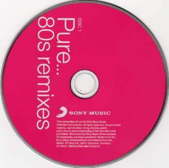 4CD Various: Pure... 80s Remixes