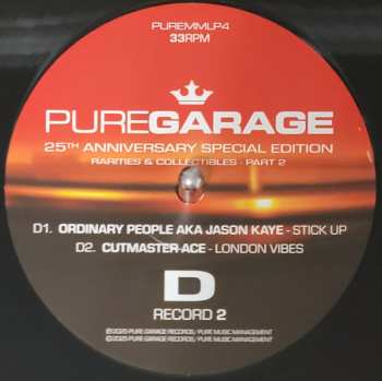 2LP Various: Pure Garage (25th Anniversary Special Edition) (Part 2)