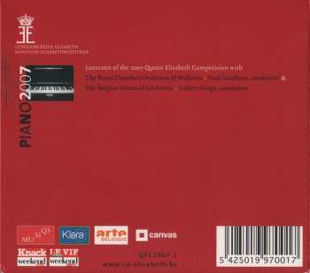 3CD Various: Queen Elisabeth Competition Of Belgium - Piano 2007