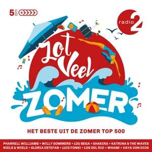 5CD Various: Radio 2 - Zot Veel Zomer - Het Beste Uit De Zomer Top 500