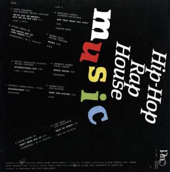 LP Various: Rap-Hip-Hop-House Music