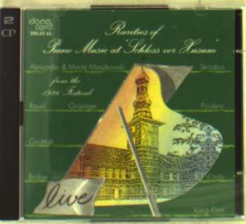 Album Various: Rarities Of Piano Music At 'Schloss Vor Husum' From The 1996 Festival