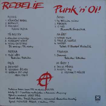 LP Various: Rebelie - Punk 'n' Oi!