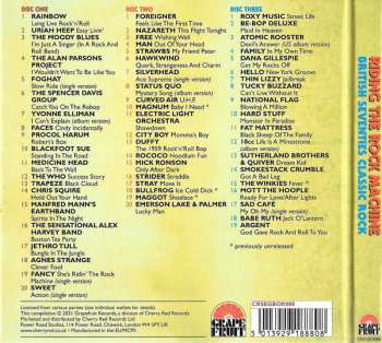3CD/Box Set Various: Riding The Rock Machine: British Seventies Classic Rock
