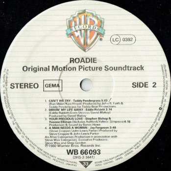 2LP Various: Roadie (Original Motion Picture Sound Track)