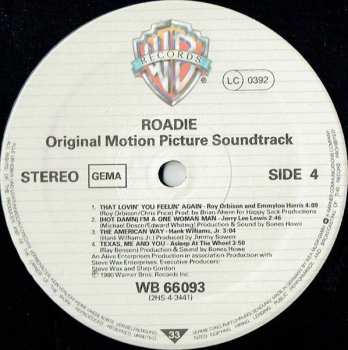 2LP Various: Roadie (Original Motion Picture Sound Track)