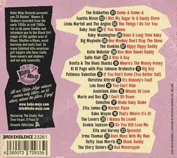 CD Various: Rock And Roll Vixens #3 (25 Black Woman Singer, Movers & Shakers)
