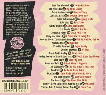 CD Various: Rock And Roll Vixens #5 (25 Black Woman Singer, Movers & Shakers)