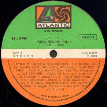 2LP Various: Rock Begins Vol. 1 1949-1956