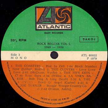 2LP Various: Rock Begins Vol. 1 1949-1956