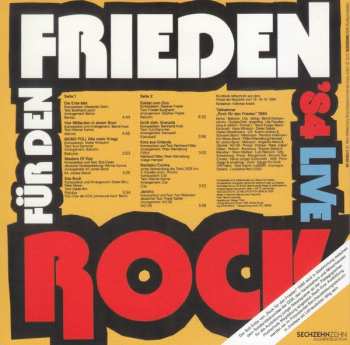 4CD/DVD/Box Set Various: Rock Für Den Frieden
