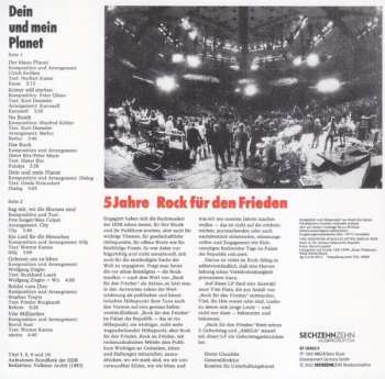 4CD/DVD/Box Set Various: Rock Für Den Frieden