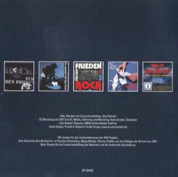 4CD/DVD/Box Set Various: Rock Für Den Frieden