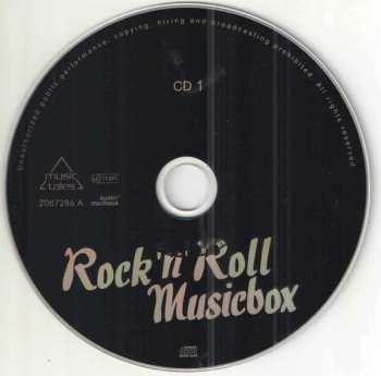 2CD Various: Rock'n'Roll Musicbox (50 Original Rock'n'Roll Hits)