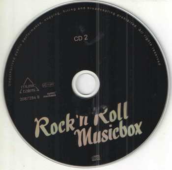 2CD Various: Rock'n'Roll Musicbox (50 Original Rock'n'Roll Hits)