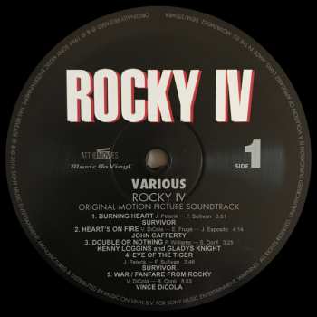 LP Various: Rocky IV (Original Motion Picture Soundtrack)