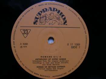 LP Various: Romane Giľa (Anthology Of Gypsy Songs)