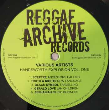 LP Various: Black Symbol Presents Handsworth Explosion Vol. One