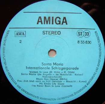 LP Various: Santa Maria - Internationale Schlagerparade