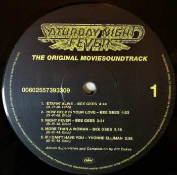 2LP Various: Saturday Night Fever (The Original Movie Sound Track)