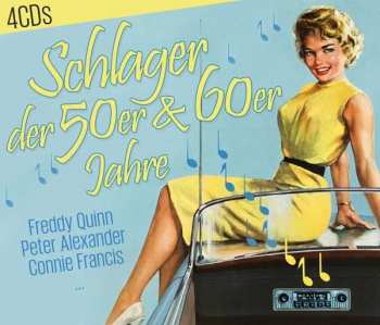 4CD Various: Schlager Der 50er & 60er Jahre