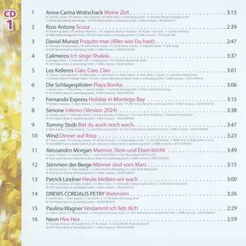 3CD/DVD Various: Schlager Hits 2024 (Unsere Besten Lieder Des Jahres - 80 Mega-Schlager)