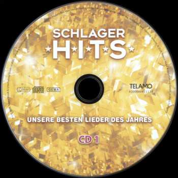 3CD/DVD Various: Schlager Hits 2024 (Unsere Besten Lieder Des Jahres - 80 Mega-Schlager)