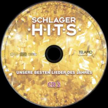 3CD/DVD Various: Schlager Hits 2024 (Unsere Besten Lieder Des Jahres - 80 Mega-Schlager)