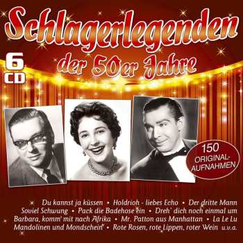 6CD Various: Schlagerlegenden Der 50er Jahre: 150 Originalaufnahmen