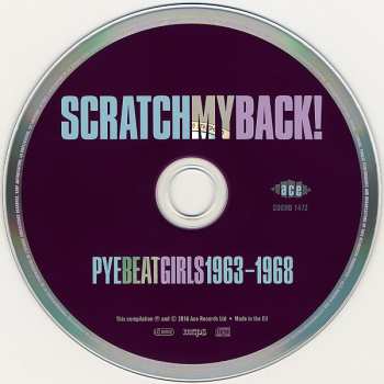 CD Various: Scratch My Back! Pye Beat Girls 1963-1968