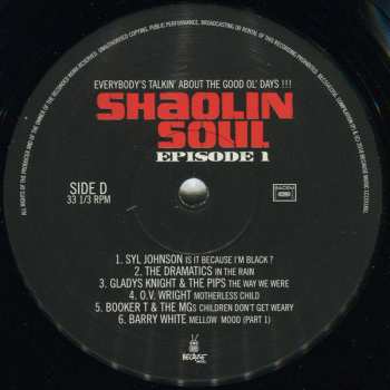 2LP/CD Various: Shaolin Soul (Episode 1)