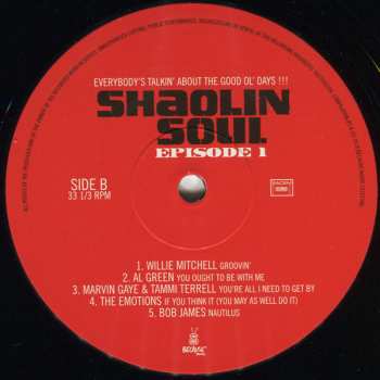 2LP/CD Various: Shaolin Soul (Episode 1)