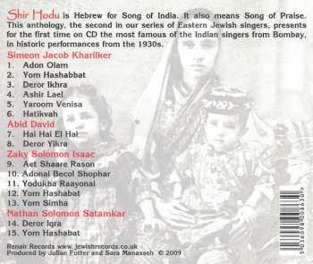 CD Various: Shir Hodu (Jewish Songs From Bombay Of The '30s)