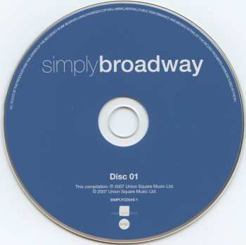 4CD/Box Set Various: Simply Broadway