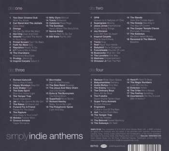 4CD/Box Set Various: Simply Indie Anthems