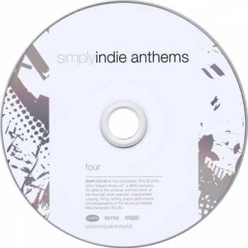 4CD/Box Set Various: Simply Indie Anthems
