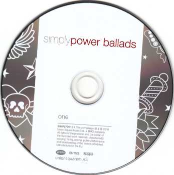 4CD/Box Set Various: Simply Power Ballads (4 CDs Of Modern And Classic Power Ballads)
