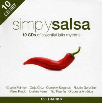 10CD/Box Set Various: Simply Salsa