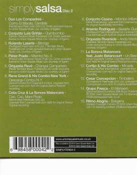 10CD/Box Set Various: Simply Salsa