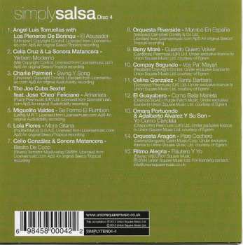 10CD/Box Set Various: Simply Salsa