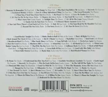 3CD Various: Sock Hop (75 Golden Hits From The Fabulous 50's)