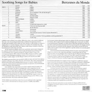 LP Various: Soothing Songs For Babies (Berceuses Du Monde)
