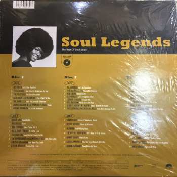 3LP/Box Set Various: Soul Legends (The Best Of Soul Music) LTD