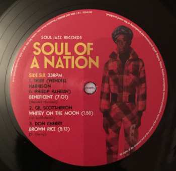 3LP Various: Soul Of A Nation 2 (Jazz Is The Teacher Funk Is The Preacher: Afro-Centric Jazz, Street Funk And The Roots Of Rap In The Black Power Era 1969-75)